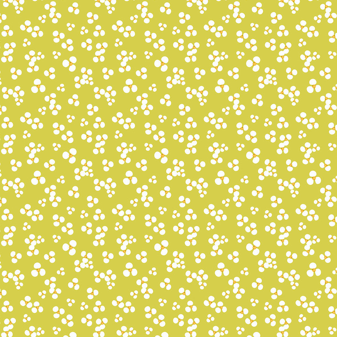 Niwa Bitter Lemon - Lola vaxduk med små blommor, mönster