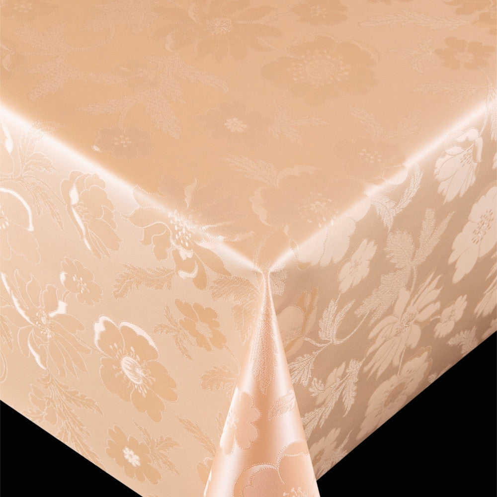 Diamond Champagne - pvc fri vaxduk med präglat mönster