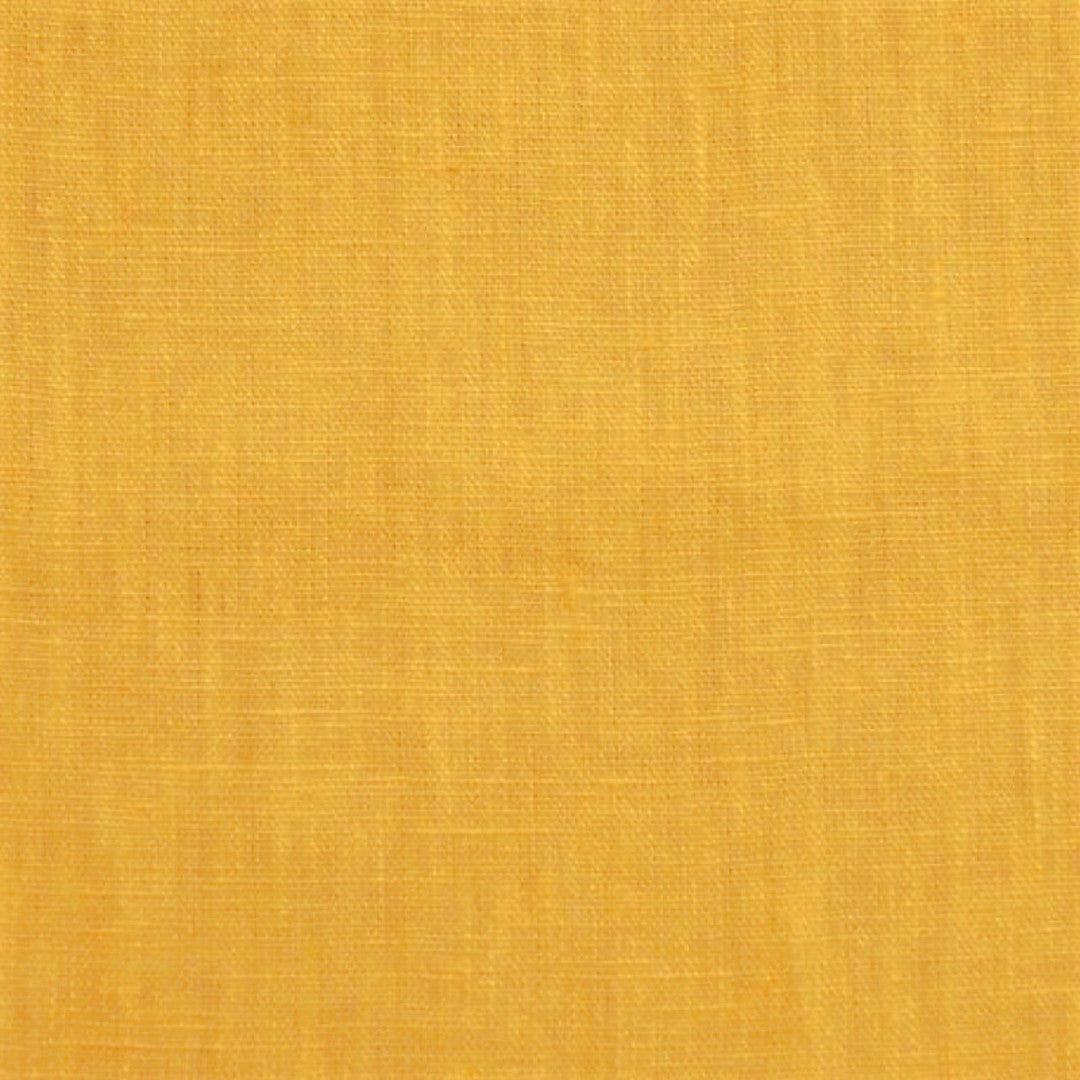 Textilvaxduk i 100 % linne - 140 cm bred - Gul