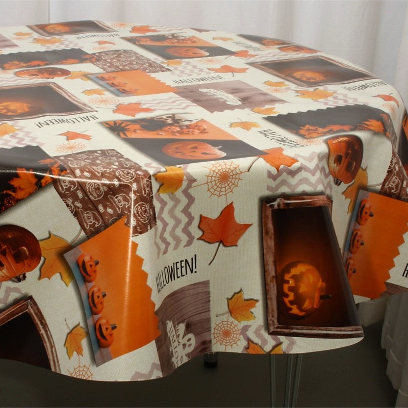 Rund vaxduk, Halloween