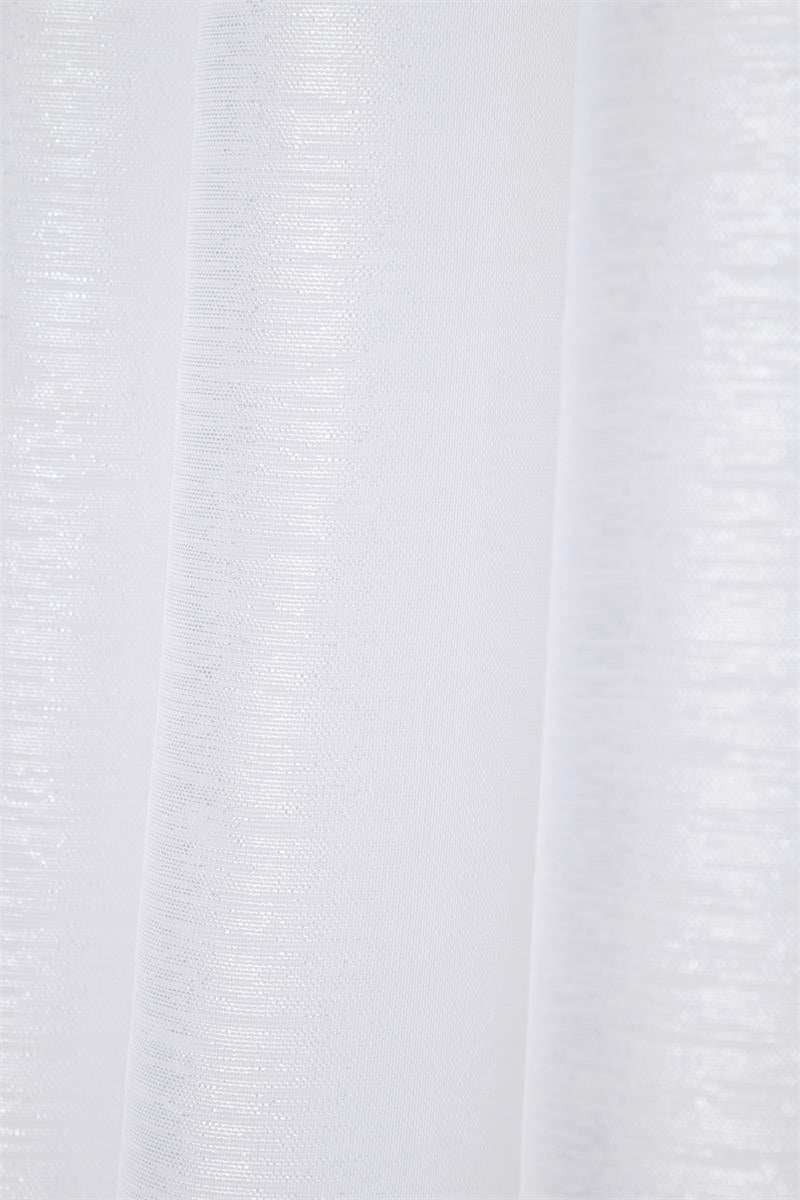 Linwood Vit – Spetsgardin 140 x 260 cm, närbild