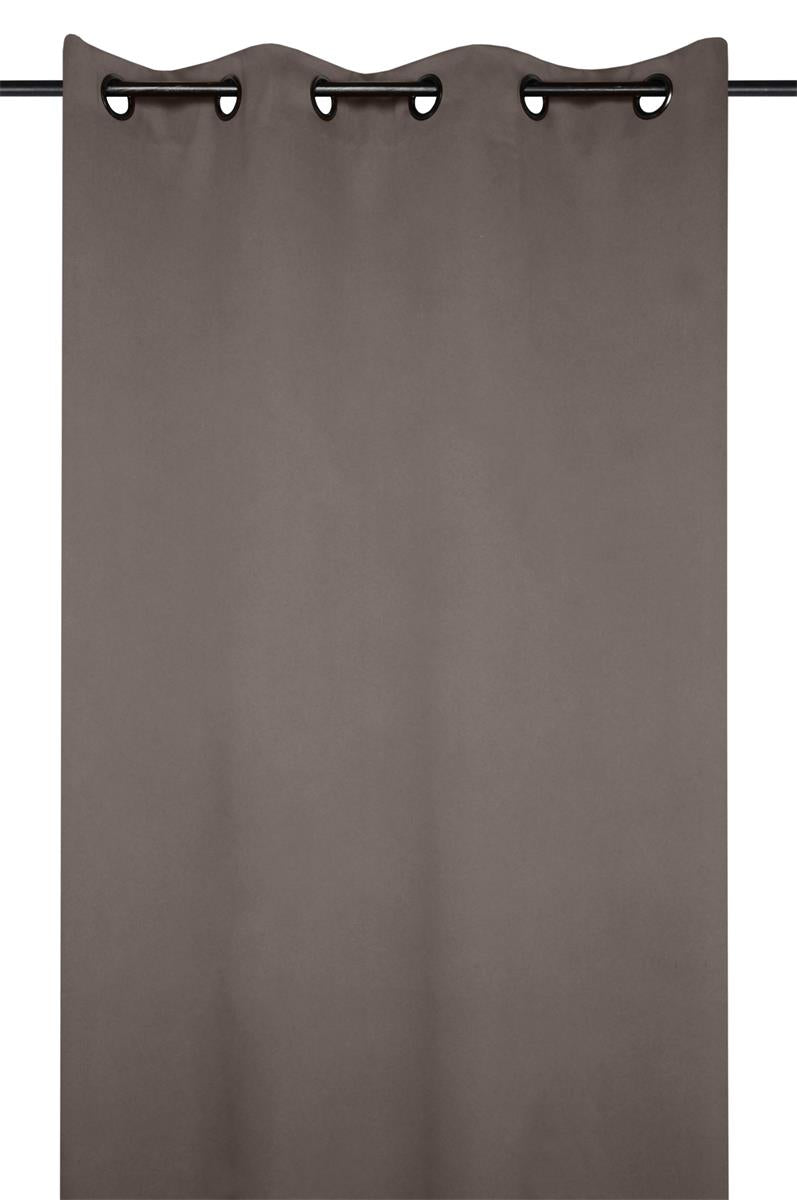 Notte Taupe – Mörkläggningsgardin 135 x 250 cm i miljö