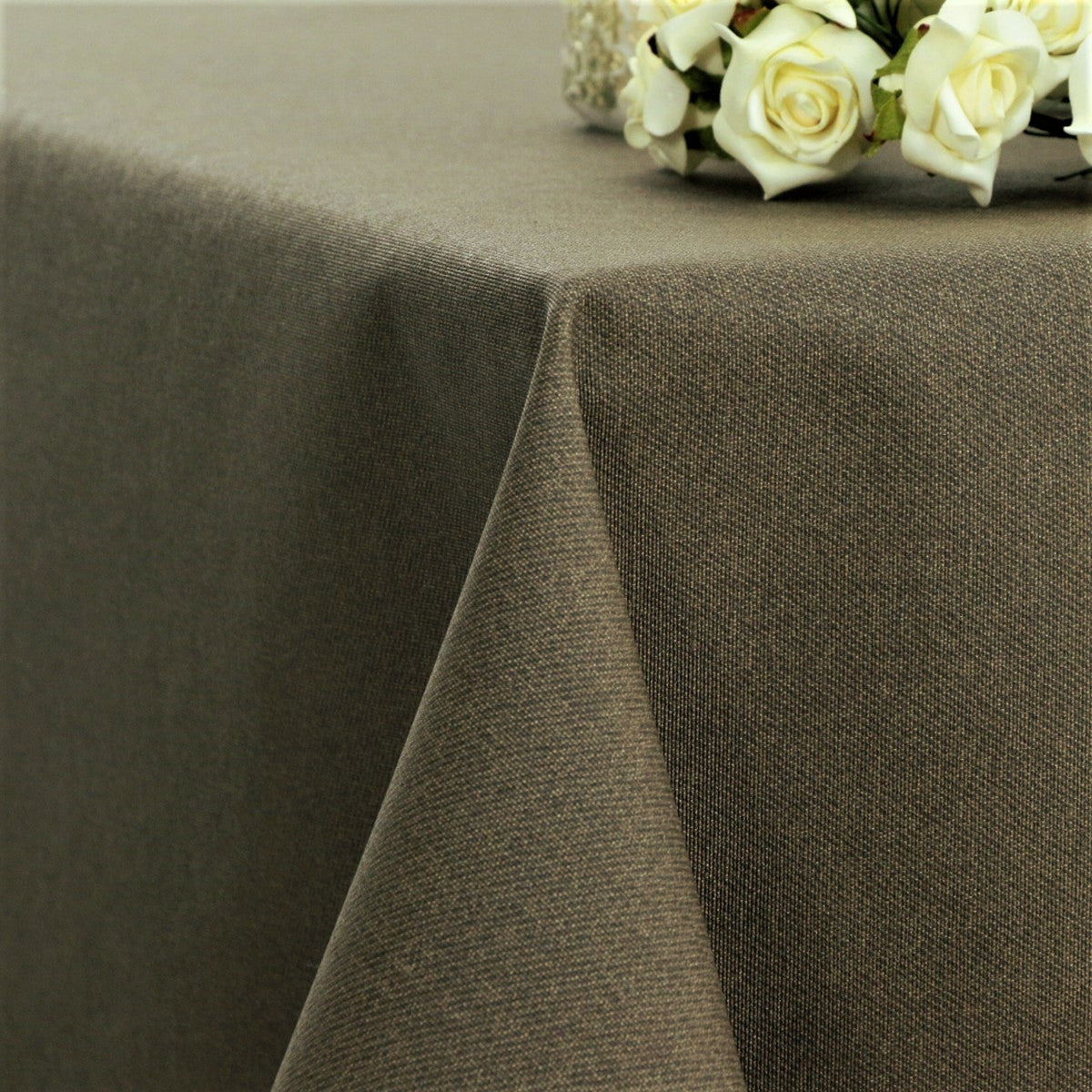 Dali textilvaxduk Taupe, 140 cm bred