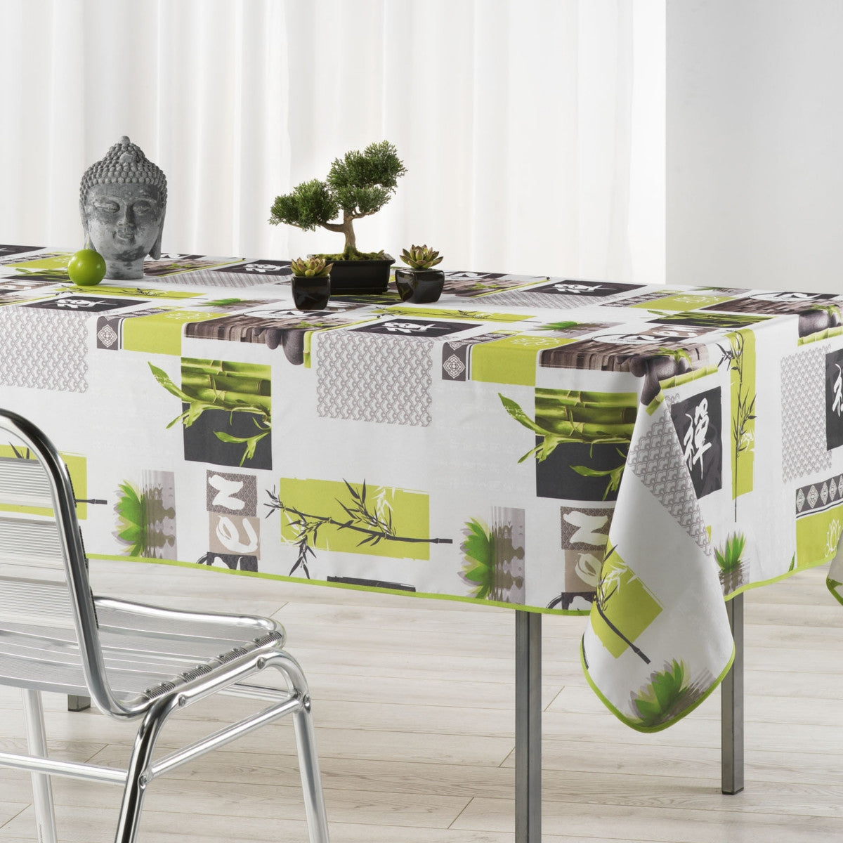 Zanis White, duk med fläckskydd - 150 x 240 cm