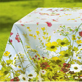 Blomsteräng - Vaxduk med vackert blommotiv i akvarell