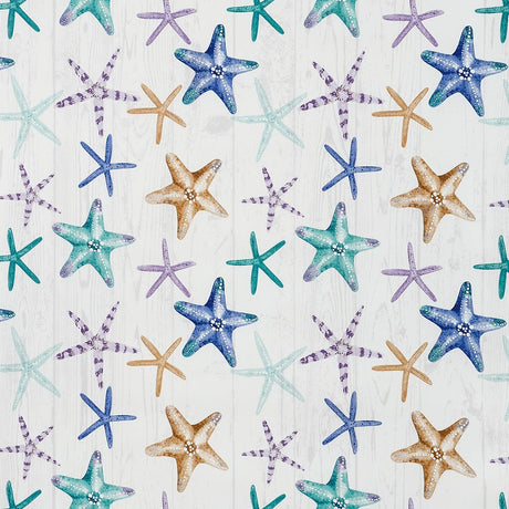 Närbild Starfish - Vaxduk med fina sjöstjärnor