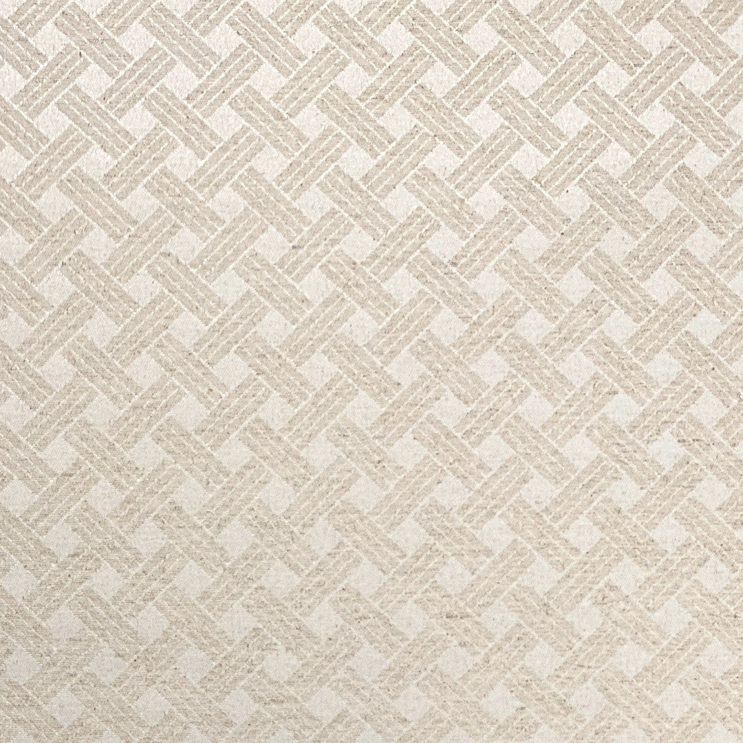 Benlliure Lino – Jacquardvävd textilvaxduk med grafiskt mönster i linnelook, mönster