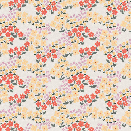 Butterflys Soft Ice - Lola vaxduk med små blommor, mönster