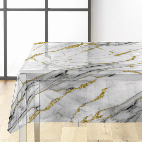 Ceramica – Extra kraftig transparent vaxduk med marmorering, miljö