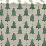 Christmas Trees - Södahl textilvaxduk i 100 % bomull med glidskydd, mönster