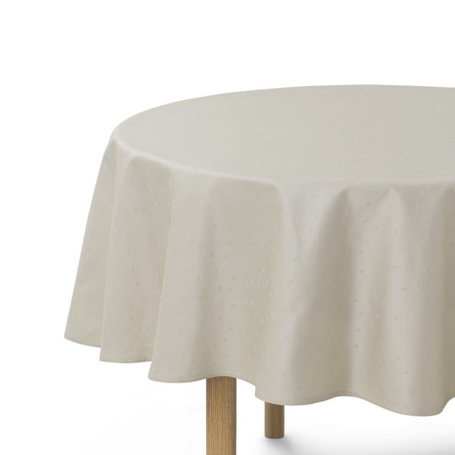 Compliments Damastduk Confetti, Moon – Rund Ø 200 cm