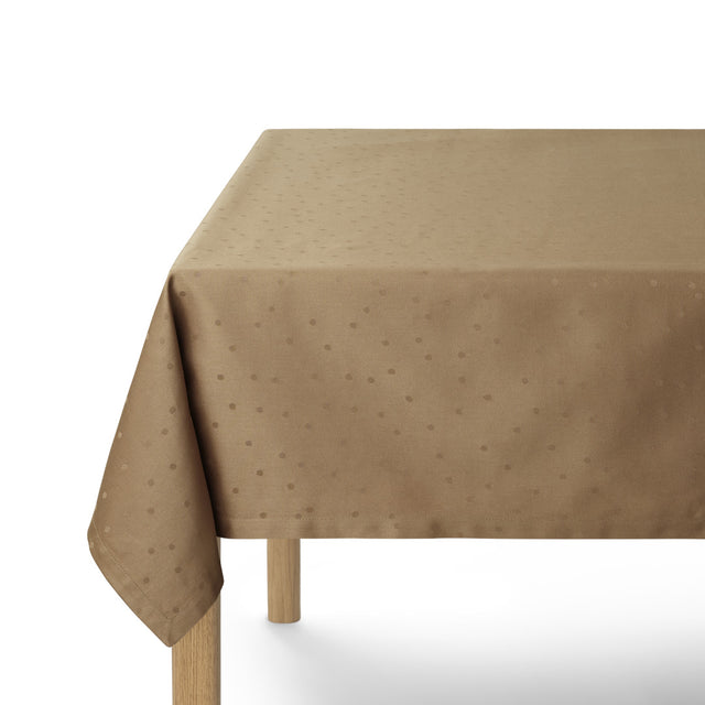 Compliments Damastduk Confetti, Walnut – 150 x 300 cm