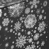 Constellation Snöhimmel Antracit - Julbordsduk med fläckskydd, 150 x 240 cm
