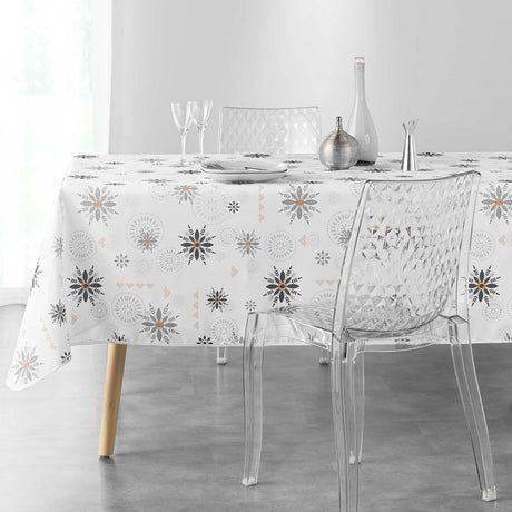 Enchante White - Julduk med fläckskydd, 150 x 300 cm, miljö