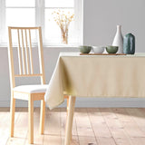 Essentiel Naturel - Enfärgad rektangulär duk 140 x 250 cm, miljöbild