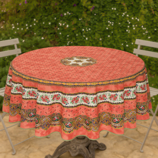 Marat d´Avignon Tradition Orange - Rund provenceduk Ø 180