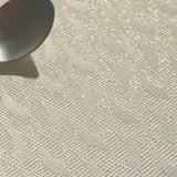 Munch Oro Guldblad - Elegant textilduk med lurex i guld, 180 cm bred