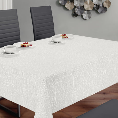 Nordfavn Elegant Marshmallow – Extra kraftig vaxduk med vackert präglat mönster, miljö