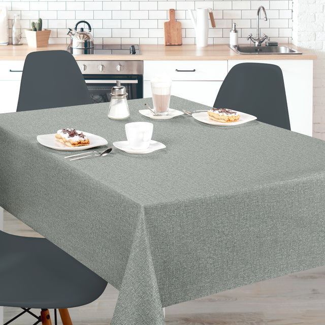 Nordfavn Fine Weave Moss – Präglad vaxduk med diskret textilkänsla miljö