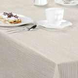 Nordfavn Strange Ways Beige – Vaxduk i beige med ränder, detaljer