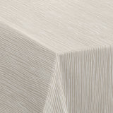 Nordfavn Strange Ways Beige – Vaxduk i beige med ränder, hörn