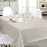 Nordfavn Strange Ways Beige – Vaxduk i beige med ränder, miljö