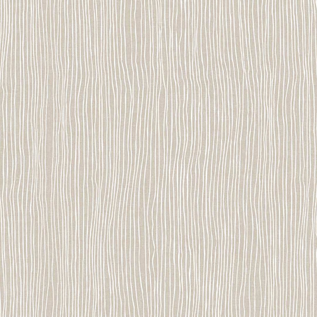 Nordfavn Strange Ways Beige – Vaxduk i beige med ränder, mönster