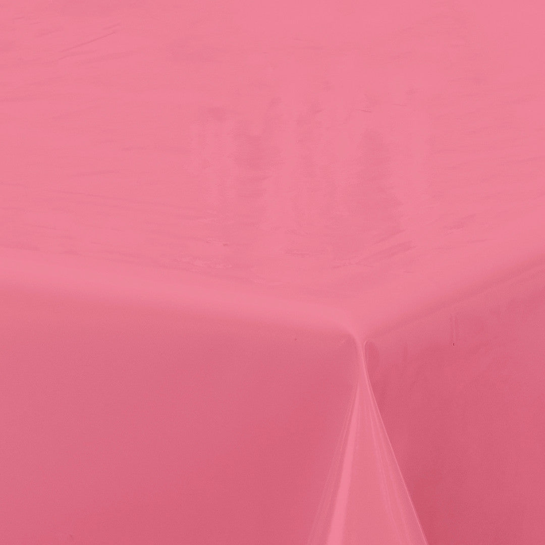 Nordfavn Uni Rose Pink - Enfärgad halvblank vaxduk, hörn