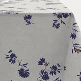 Silhouette Cloud Grey - Södahl textilvaxduk i 100 % bomull med glidskydd, mönster