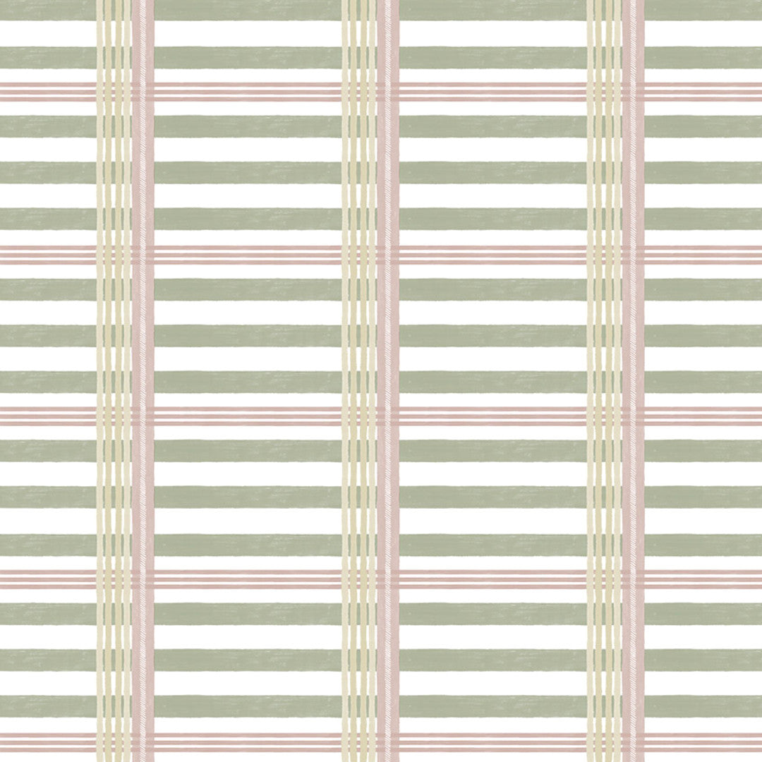 Tea Milady? Olive – Lola vaxduk med randig design, mönster