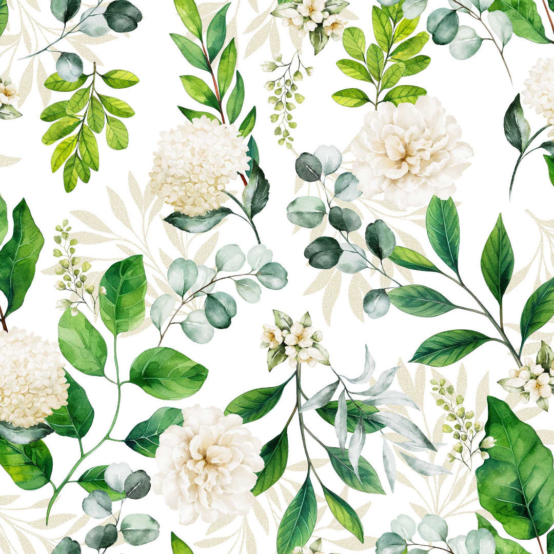 Textilia Dulcette – Vaxduk med botaniskt mönster, mönster