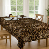 Leopard Luxe Vaxduk – Exotisk dukning med djurprint, hemmamiljö