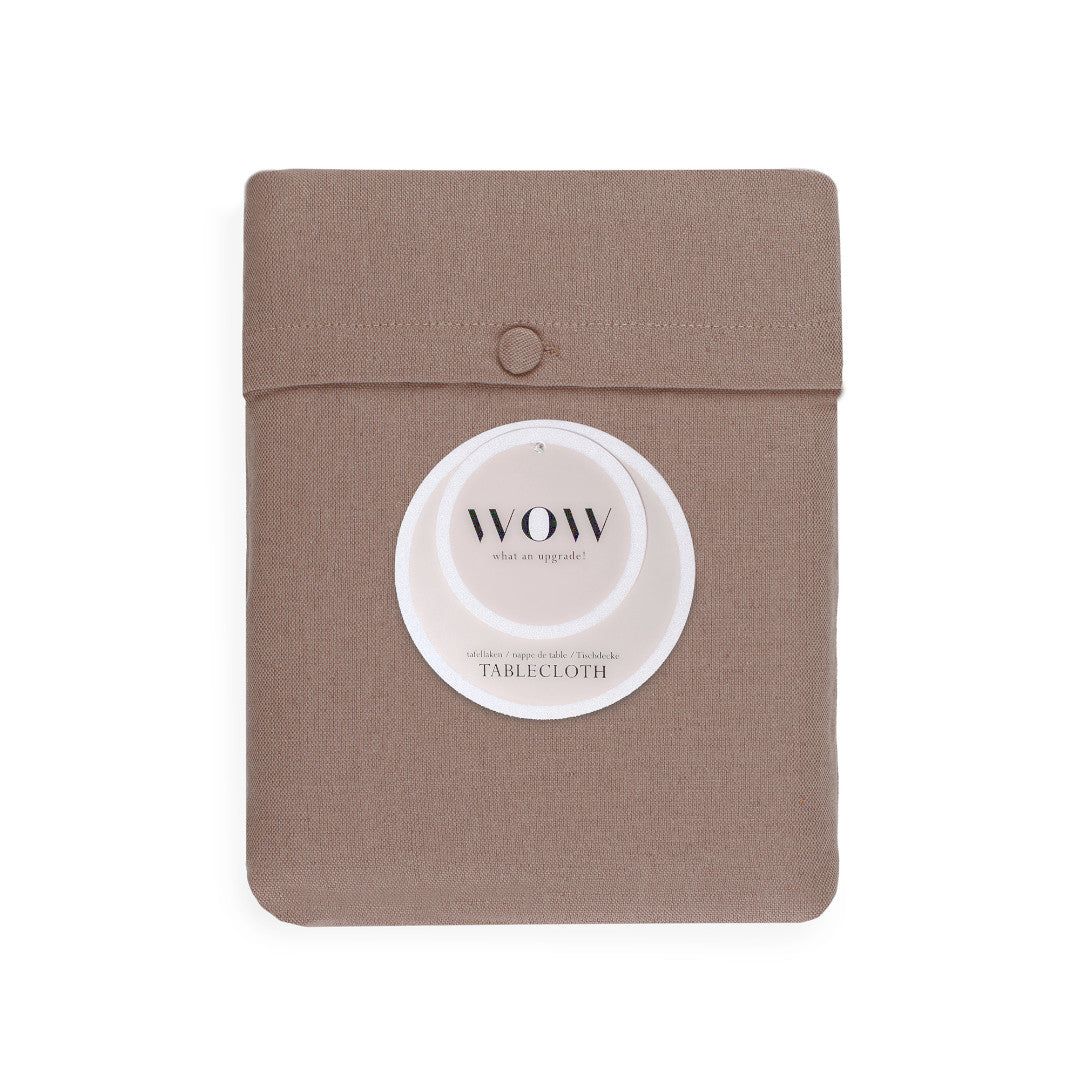 WOW Linneduk, Essence Sable – 150 x 250 cm, förpackning