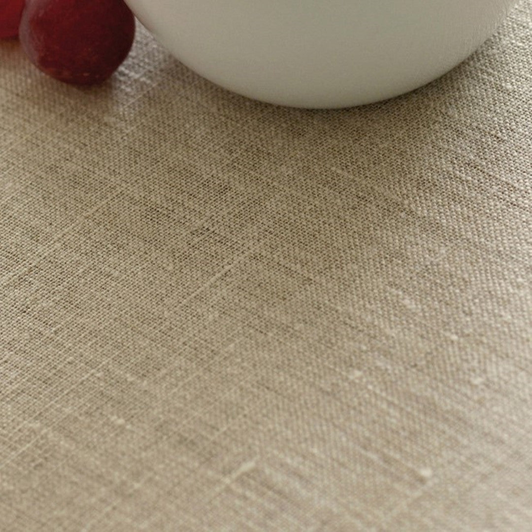 Linneduk - Enfärgad duk i 100 % linne, Natur