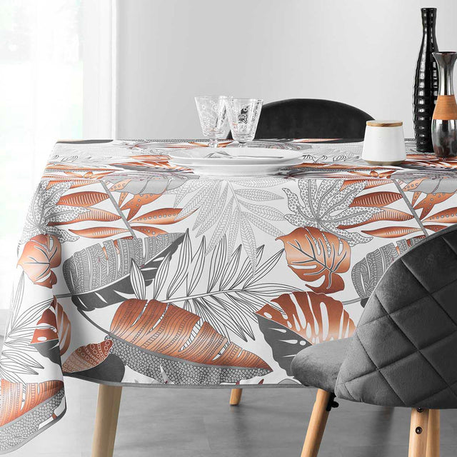 Alianor White 150 x 240 cm, rektangulär duk med fläckskydd