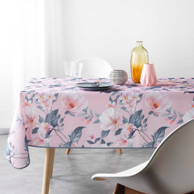 Alissia Pink 150 x 240 cm, rektangulär duk med fläckskydd