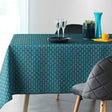 Artchic Blue 150 x 240 cm, rektangulär duk med fläckskydd