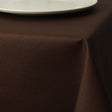 Basic enfärgad textilvaxduk - Choco