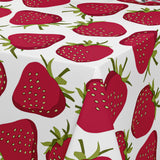 Berry Bliss - Vaxduk med jordgubbsmotiv, hörn