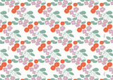 Bloom Orange - Lola vaxduk med härliga blommor