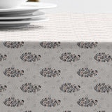 Närbild av Södahl Boheme Grey, akrylatbelagd textilduk