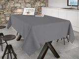 Brocos Stone - Jacquardvävd textilvaxduk med glidskydd, 180 cm bred