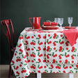 Cherry – Textilvaxduk med körsbär – 155 cm bred