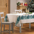 Christmas 150 x 300 cm,  julduk med fläckskydd på bordet
