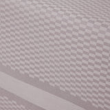 Compliments Damastduk Tile, Ash Rose - 150 x 350 cm, närbild