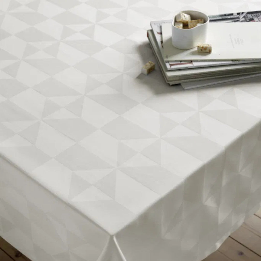 Compliments Wind Damastduk, creme – 140 x 180 cm
