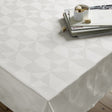 Compliments Wind Damastduk, Creme - 160 x 320 cm