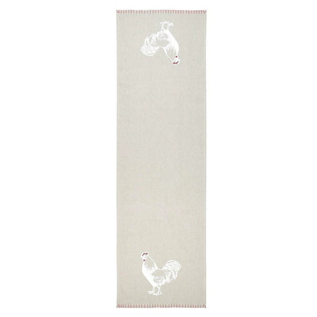 Coq bordslöpare i bomull 45 x 150 cm, motiv