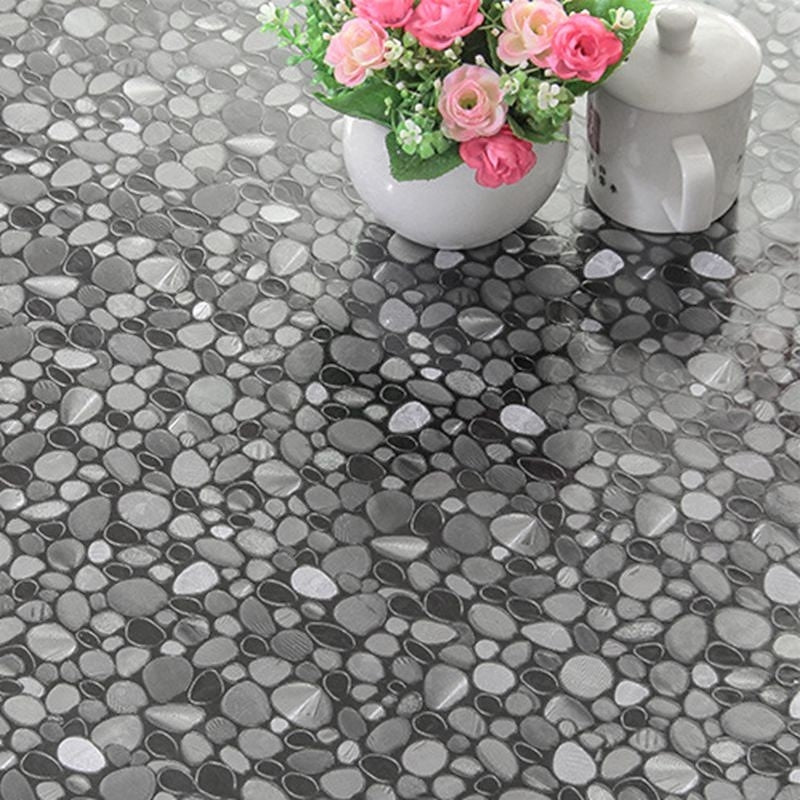 Cristal Stones – Klar plast med stenmotiv