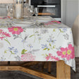 Crocus textilvaxduk med vackra blommor – 100 % linne